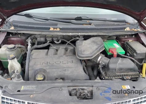 2010 Lincoln Mkx z USA, uszkodzony, nr VIN 2LMDJ8JC4ABJ22205